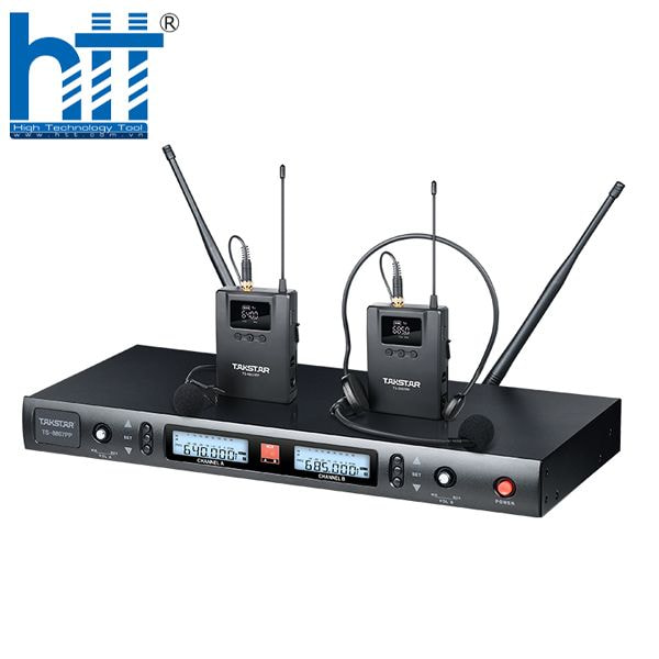 Bộ micro Takstar TS-8807PP – hoạt động xa đến 50m.