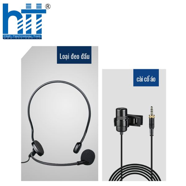 Micro không dây cài đầu, cài áo Takstar X3PP chính hãng