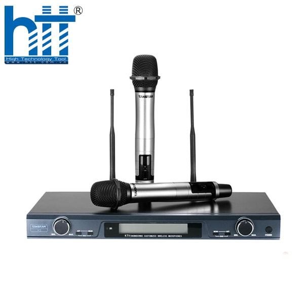 Bộ micro Takstar X5 kênh kép, sóng UHF ổn định