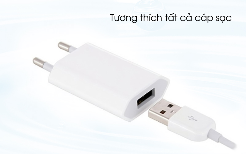 Adapter sạc 5W Apple iPhone MD813ZM-A - Tương thích tất cả cáp sạc Adapter sạc 5W Apple iPhone MD813ZM-A - Tương thích tất cả cáp sạc