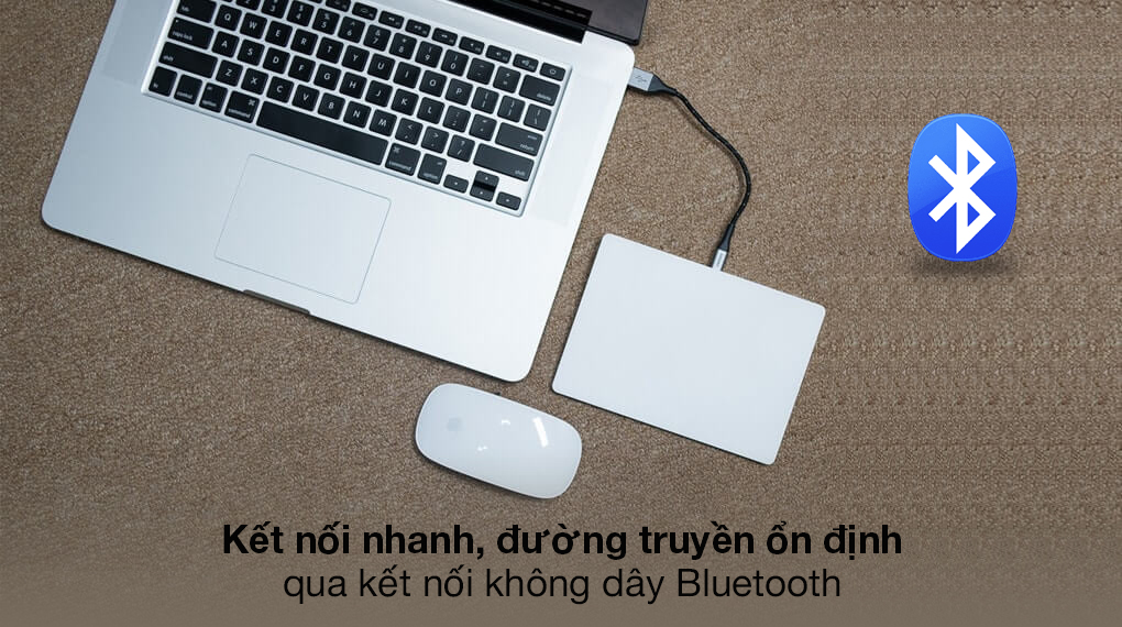 Kết nối bluetooth - Chuột Bluetooth Apple MK2E3 Trắng Kết nối bluetooth - Chuột Bluetooth Apple MK2E3 Trắng