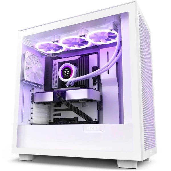 Case NZXT H7 Flow White