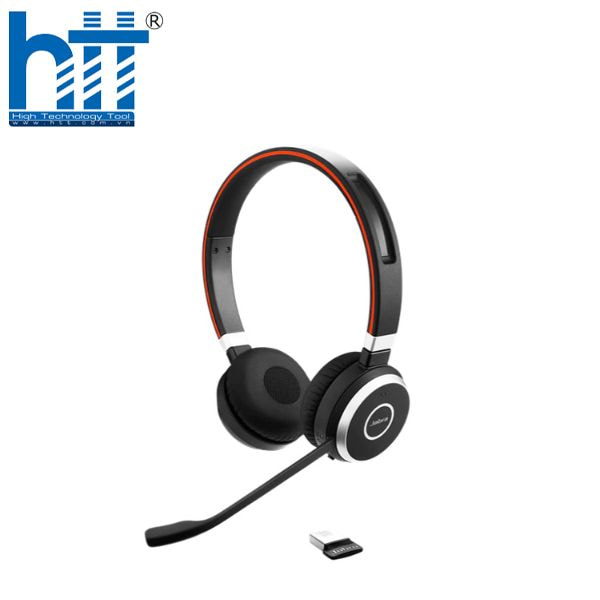 Tai nghe call center Jabra Evolve 65 SE Link 380a MS Stereo - hợp thành thịnh 