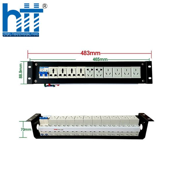 Hợp Thành Thịnh - Khay Thanh đỡ chống sét mạng Lan, Giá đỡ trống sét Picolink PL-2U-RAY