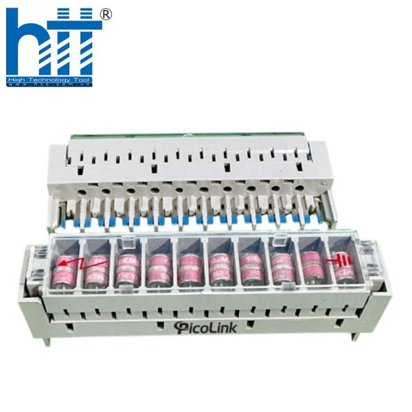 Hợp Thành Thịnh - Phiến chống sét 10 đôi, Phiến bảo an KH24, Chính hãng Picolink