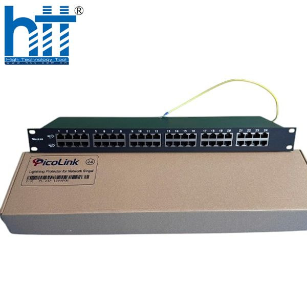 Hợp Thành Thịnh - Thiết bị chống sét mạng lan 24 Port, PL-24P-1000POE