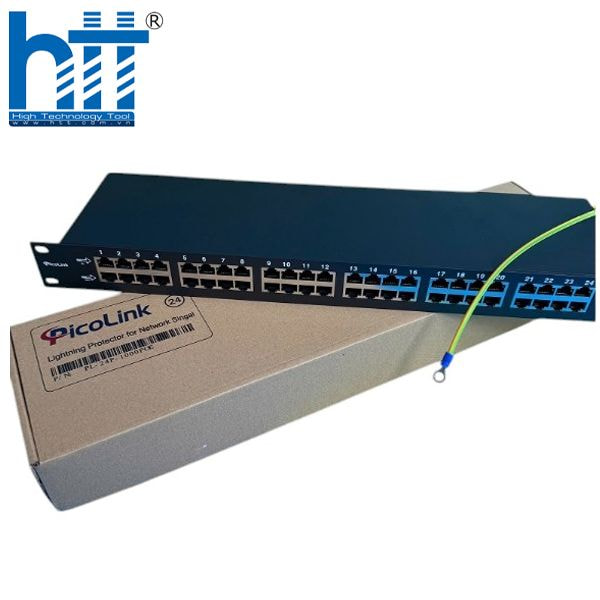 Hợp Thành Thịnh - Thiết bị chống sét mạng lan 24 Port, PL-24P-1000POE