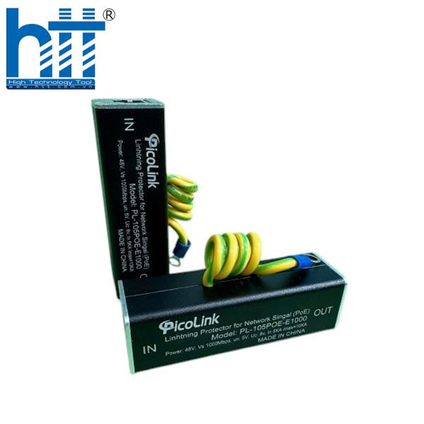 Hợp Thành Thịnh - Thiết bị chống sét mạng Lan RJ45, IP Camera, PL-105POE-E1000