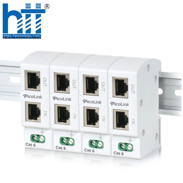 Hợp Thành Thịnh -Thiết bị chống sét mạng Lan RJ45, IP Camera, PL-106POE-E1000