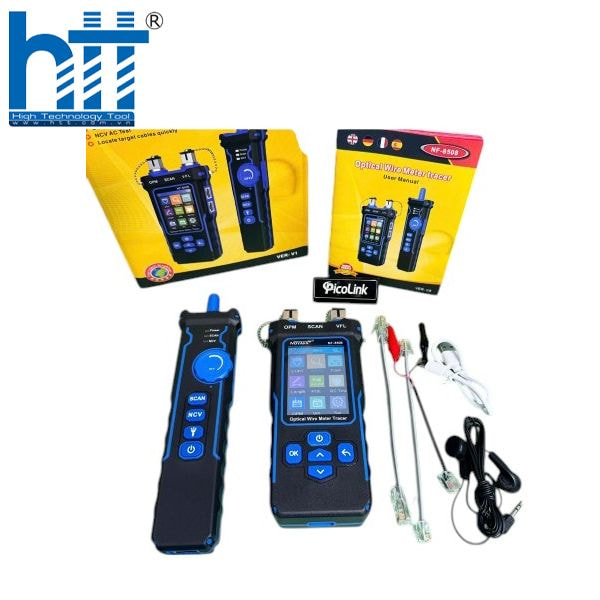 Hợp Thành Thịnh - Máy Test Cáp Mạng + Dò mạng POE + Đo Công Suất Quang + VFL Noyafa NF-8508