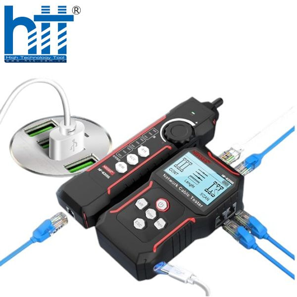 Hợp Thnafh Thịnh - Máy kiểm tra, dò dây, test Cáp mạng cat5 cat6, POE NF-8209S (NF-8209S)
