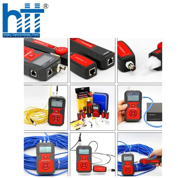 Hợp ThanfhThinjh - Máy test cáp mạng NOYAFA - NF-858C đa năng 2 in 1 PoE & BNC, cáp VFL (NF-858C)