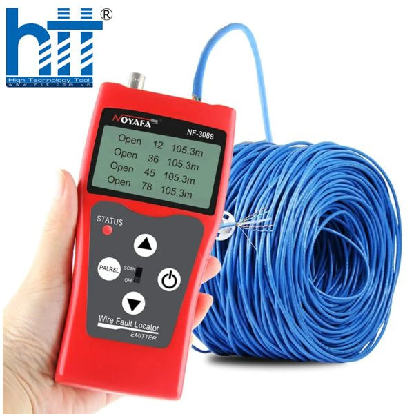 Hợp Thành Thịnh- Máy test mạng Noyafa NF-308S test Lan, Tel, BNC, dò dây mạng (NF-308S)