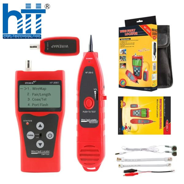 Hợp Thành Thịnh- Máy test mạng Noyafa NF-308S test Lan, Tel, BNC, dò dây mạng (NF-308S)
