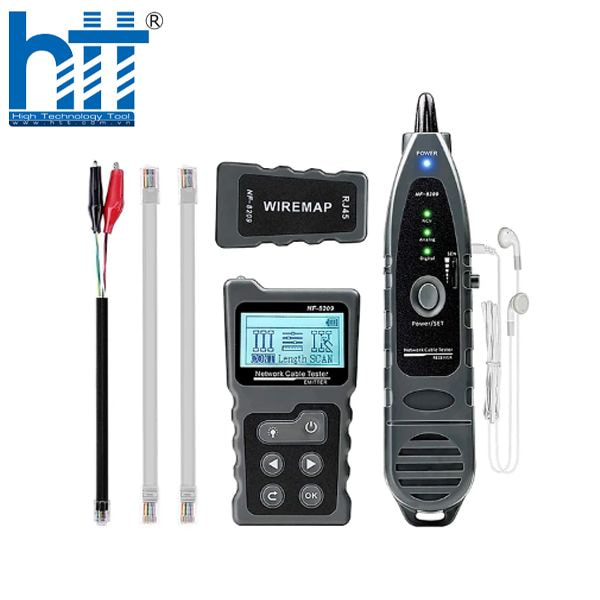 Hợp Thành Thịnh - Máy test mạng NOYAFA NF-8209 dò dây, test POE (NF-8209)