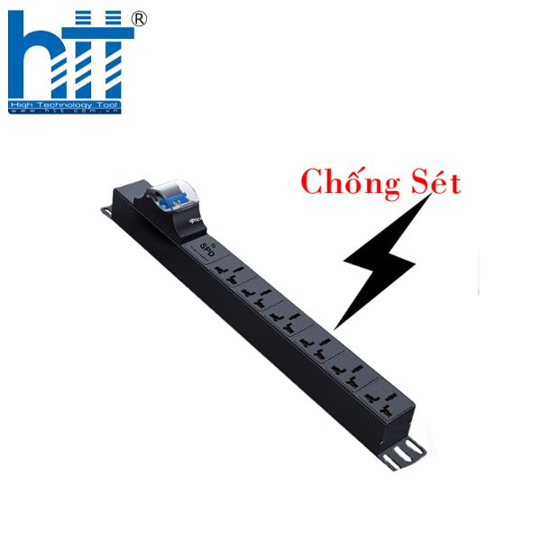 Hợp Thành Thịnh - Thanh nguồn PDU PicoLink chống sét Đa năng 6 ổ cắm (PL-PDU-CS6)
