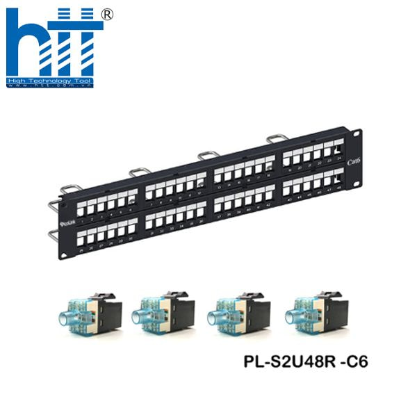 Hợp thnafh Thịnh - Patch Panel PicoLink CAT6 48 Port  (PL-S2U48R -C6)