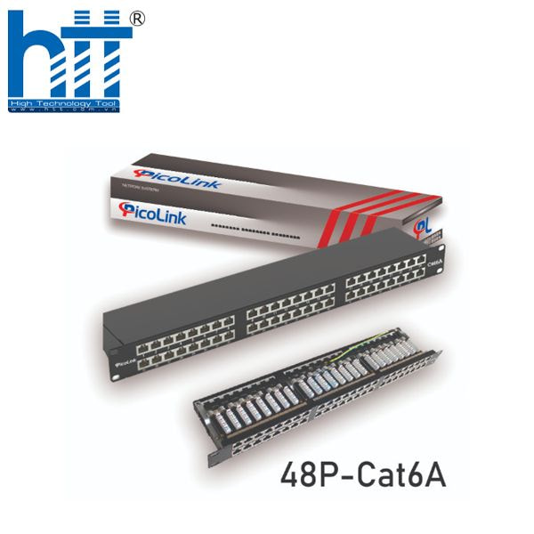 Hợp Thành Thịnh - Patch Panel PicoLink CAT6A 48 Port  (PL-S2U48 -C6A)