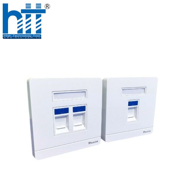 Hợp Thành Thịnh - Mặt hình vuông wallpalte outlet 2 cổng (MV191-02)