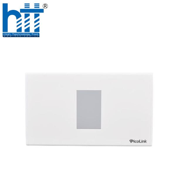 Hợp Thành Thịnh - Mặt 1 cổng hình chữ nhật, trắng sứ PicoLink (PL1910F1)