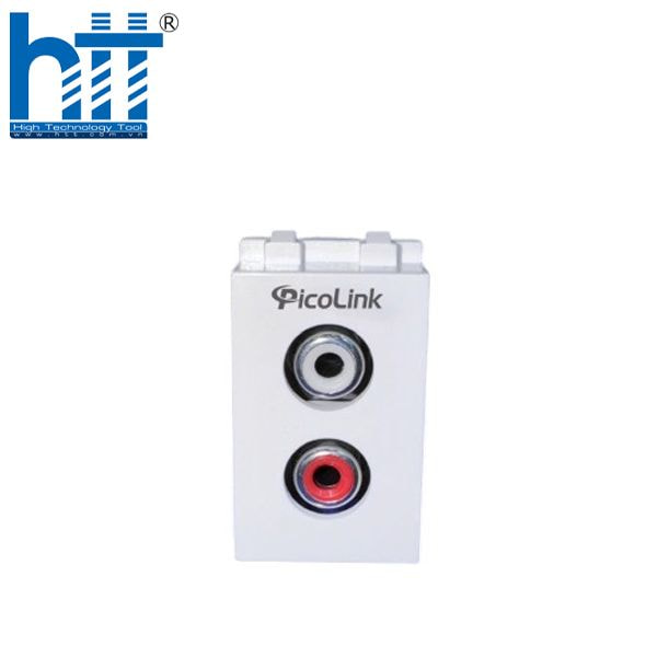 Hợp Thành Thịnh - Hạt audio, nhân audio  chuẩn wide 2 lỗ lắp mặt Panasonic, Picolink (PLAD02)