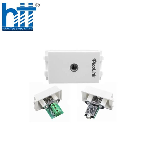 Hợp Thành Thịnh - Hạt ổ cắm Audio jack 3.5ly chuẩn Wide lắp mặt Panasonic, Picolink (PLAD01 )