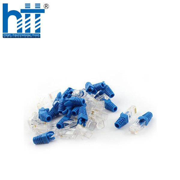 Hợp Thành Thịnh - Đầu chụp Modular Plug Boot Color Cat5 Có tai Crytan Green (PL5107)