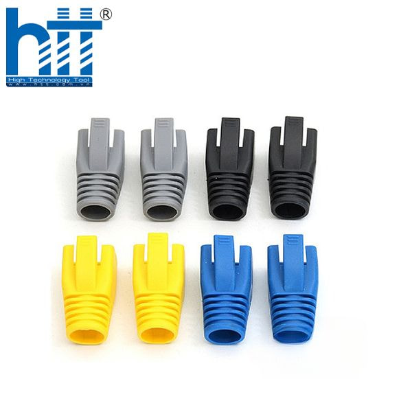 Hợp Thnafh Thinh - Đầu chụp Modular Plug Boot Color Cat6A màu xanh + vàng (PL-6A109)