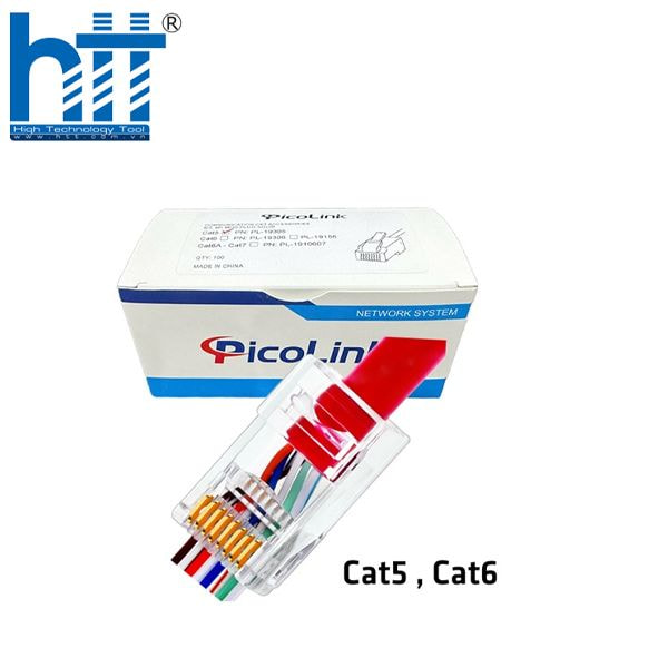 Hợp Thành Thịnh - Hạt mạng Cat5/cat6 UTP Xuyên Thấu PICOLINK  (PL19156)