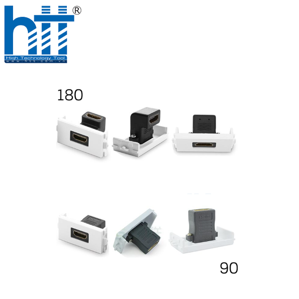 Hợp Thành Thịnh - Nhân HDMI âm tường chuẩn wide chân gập 90 độ Panasonic, Picolink (PLHD180)
