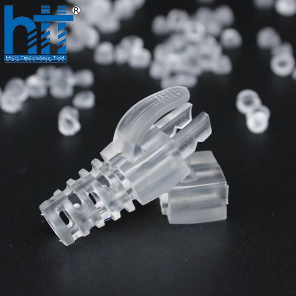 Hợp Thành Thịnh - Đầu chụp Modular Plug Boot Color Cat6 Crystan Trong suốt (PL6108)