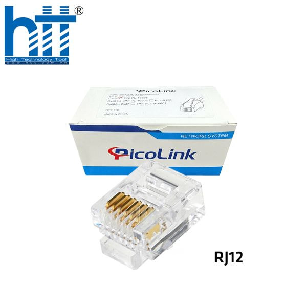 Hợp Thành Thịnh - Hạt thoại Cat3 RJ12 UTP PICOLINK (PL19112)