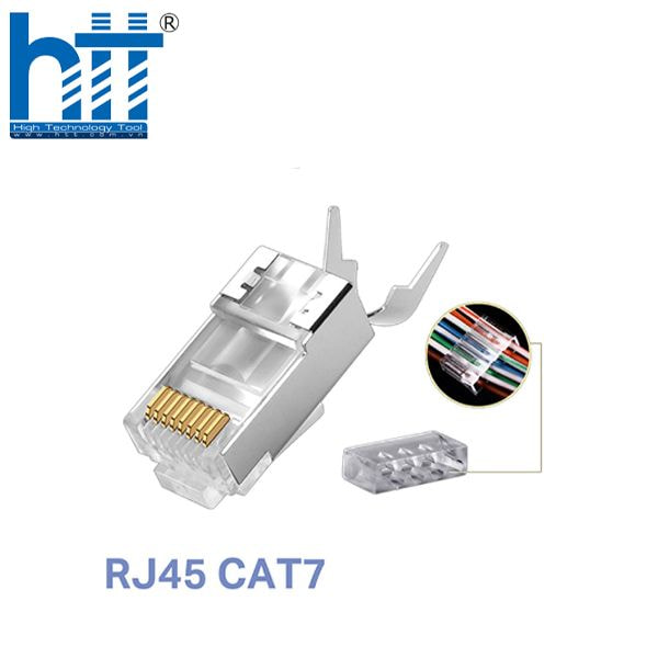 Hợp Thành Thịnh - Đầu bấm mạng CAT6A/CAT7 chống nhiễu FTP, 100c / Vỉ  (PL1910606)