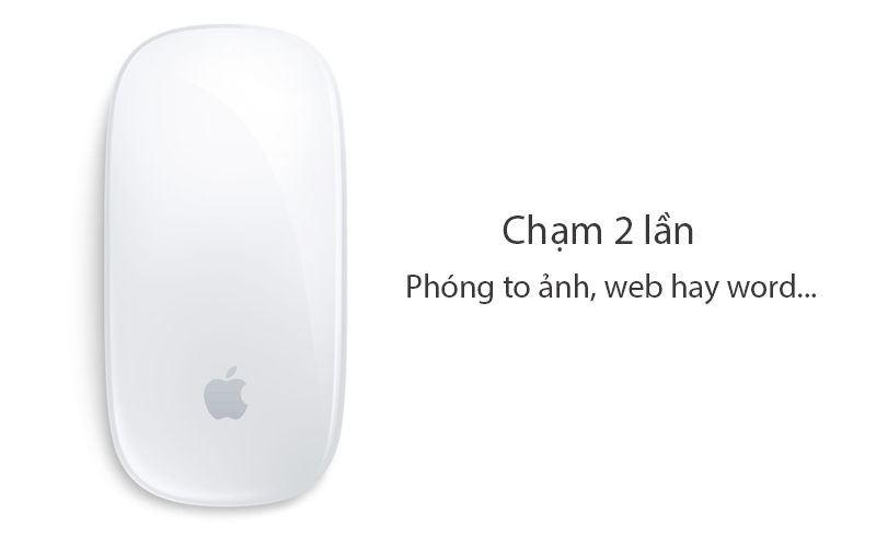 Chuột Bluetooth Apple MLA02 - Phóng to hình ảnh hay trang web nhanh chóng HTT-Chuột Bluetooth Apple MLA02