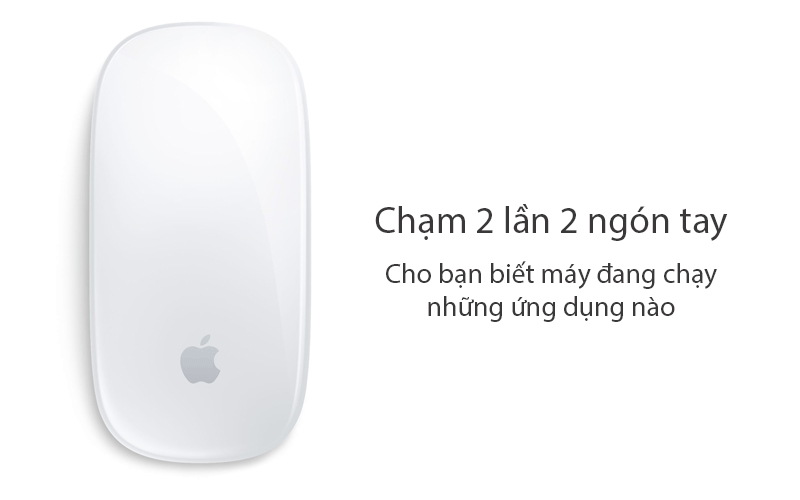Chuột Bluetooth Apple MLA02 - Mở chế độ bird’s-eye HTT-Chuột Bluetooth Apple MLA02