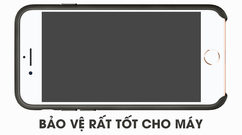 Ốp lưng iPhone 7-iPhone 8 da Apple MQHC2 Xám Chì Ốp lưng iPhone 7-iPhone 8 da Apple MQHC2 Xám Chì