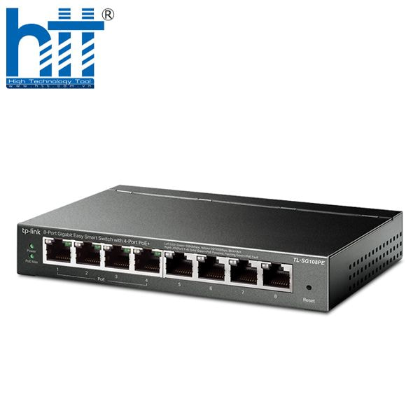 Switch TP-Link TL-SG108PE – 8 cổng Gigabit mạnh mẽ