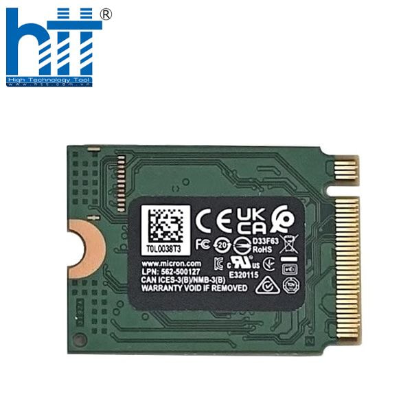 Hợp Thành Thịnh - Ổ cứng SSD Micron 2450 M.2 256GB NVMe Gen 4x4 2230