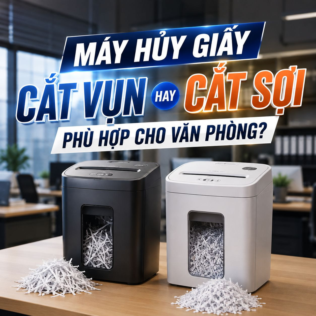 Giải pháp tiêu hủy tài liệu văn phòng - Hợp Thành Thịnh