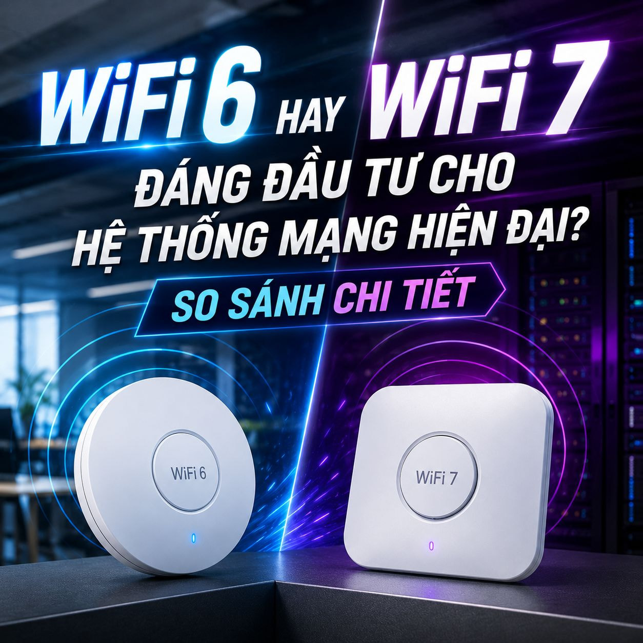 Wifi 6 và wifi 7- Hợp Thành Thịnh