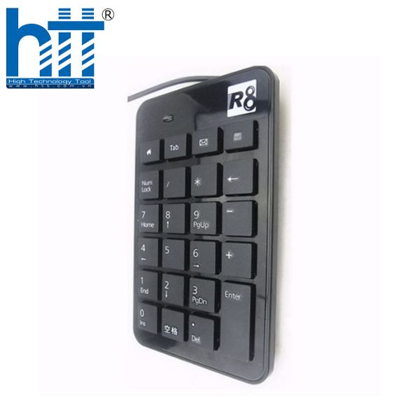 Bàn phím R8 1810 USB – Thiết kế nhỏ gọn, tiện lợi cho văn phòng