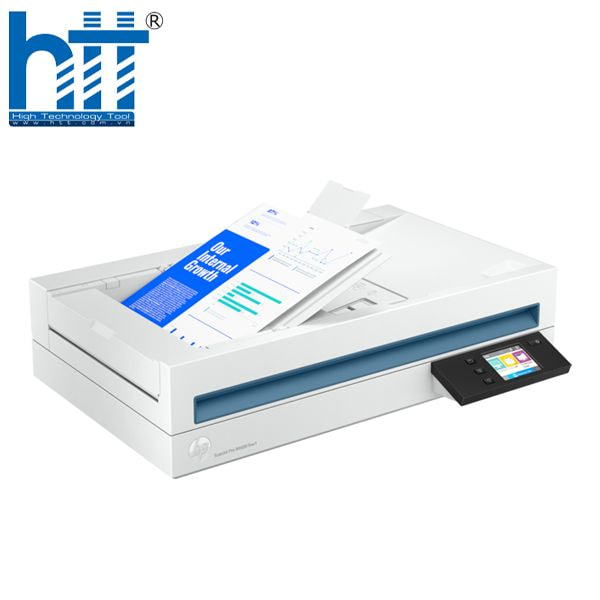 HP ScanJet Pro N4600 fnw1 – Kết nối WiFi/LAN linh hoạt