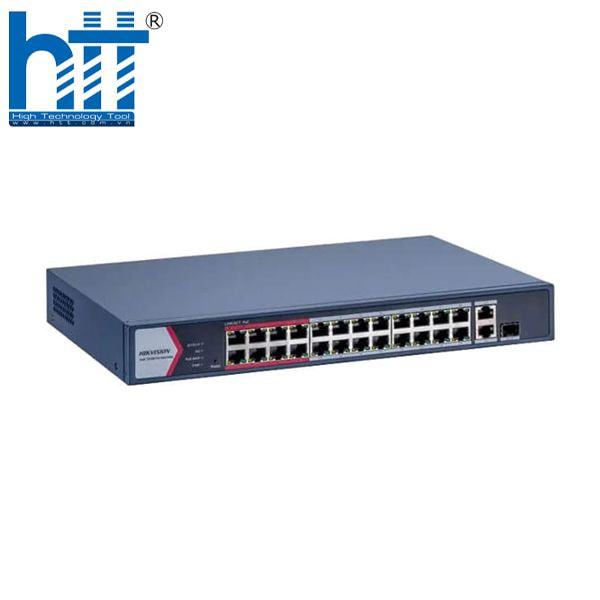 HIKVISION DS-3E1326P-EI/M với ngân sách PoE 230 W và truyền dài 300 m