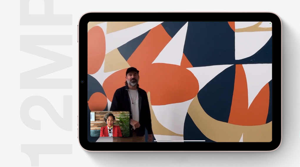 Camera trước 12 MP - iPad mini 6 WiFi Cellular 64GB 