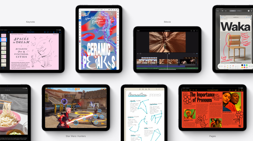 Dung lượng bộ nhớ - iPad mini 6 WiFi Cellular 64GB 