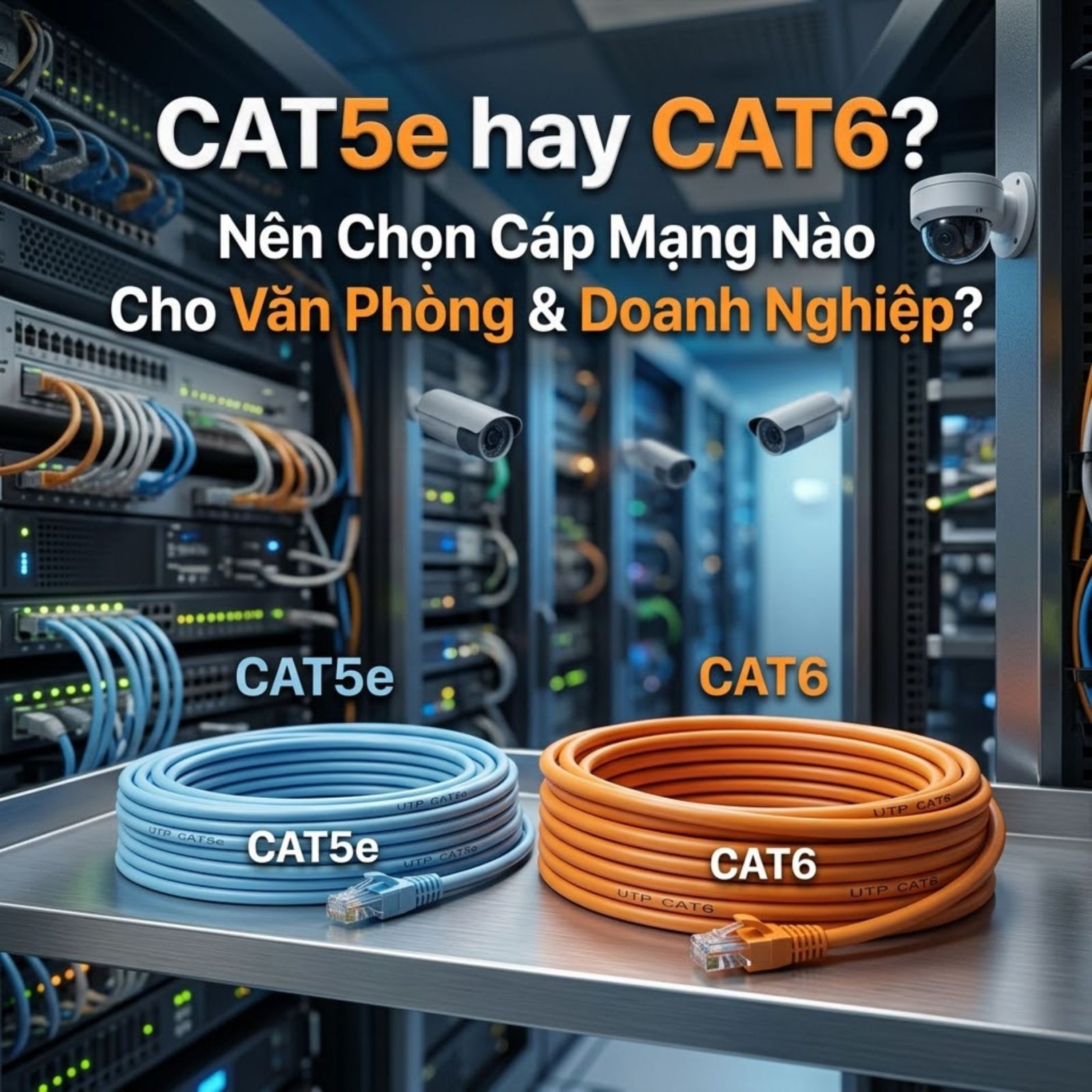 Cáp mạng 5e hay 6e - Hợp Thành Thịnh