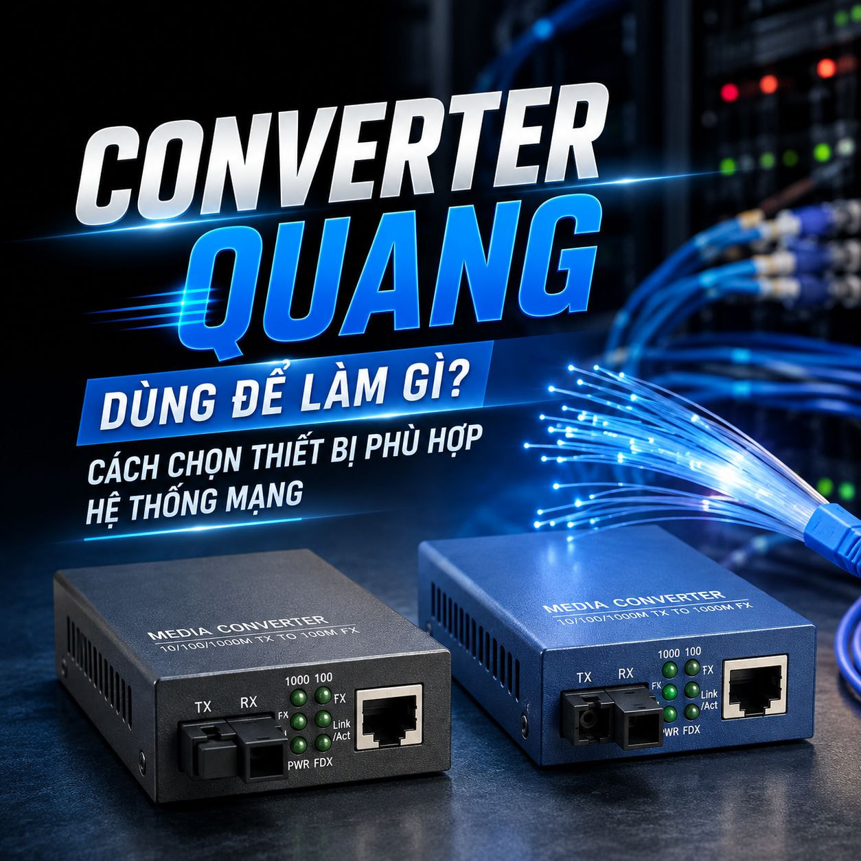 Converter quang dùng để làm gì - Hợp Thành Thịnh