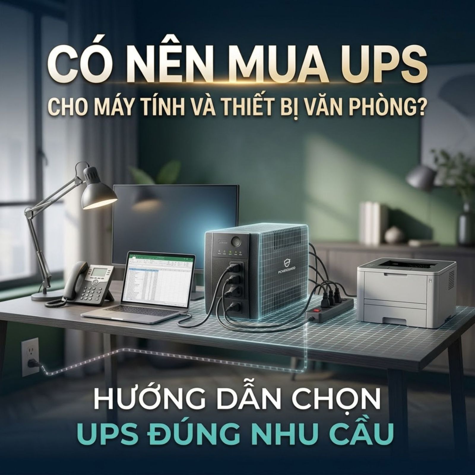 UPS cho máy tính và văn phòng - Hợp Thành Thịnh