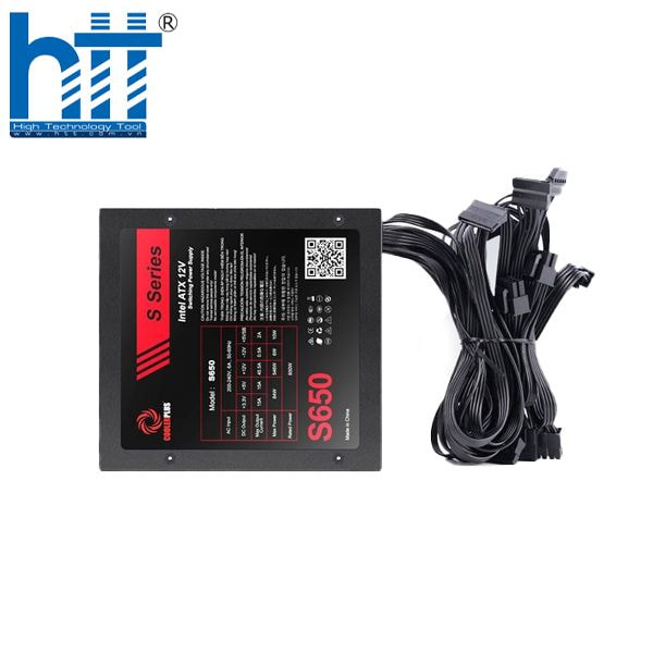 Nguồn CoolerPlus CPL-S650 – Công suất 650W ổn định, thiết kế chắc chắn