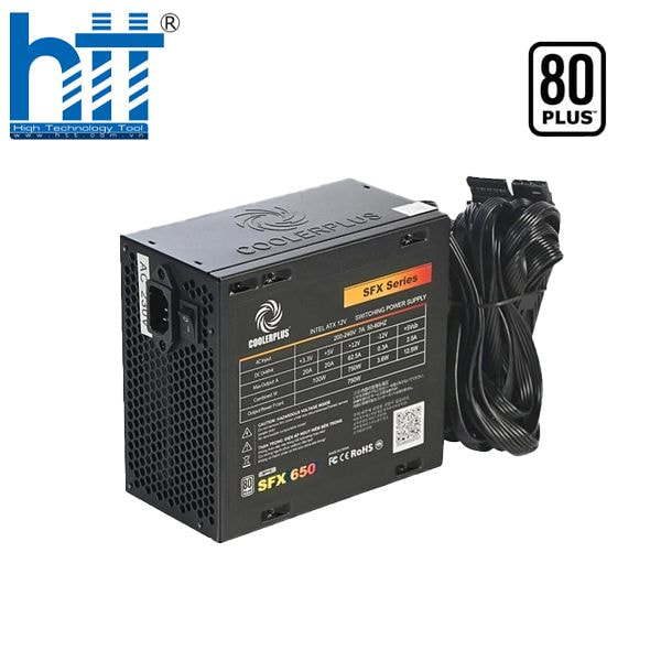 Nguồn máy tính CoolerPlus CPL-SFX650 – êm ái và bền bỉ